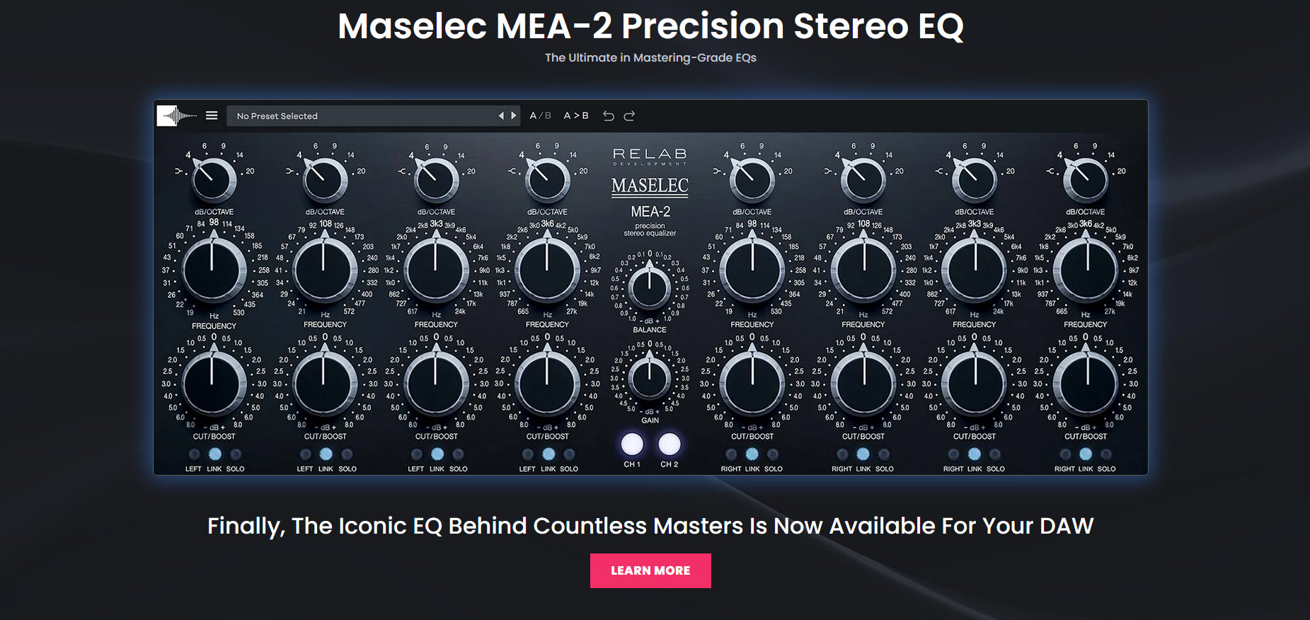 The new MEA-2 plugin by Relab
